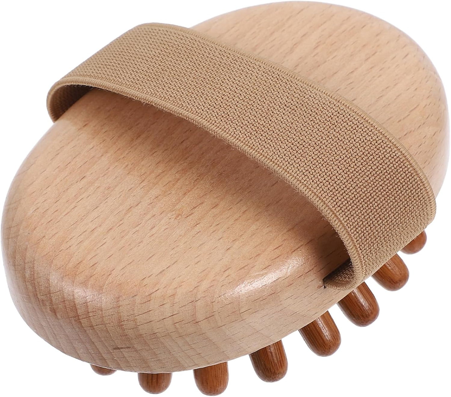 minkissy Wooden Massager Massager Comb Furry for Acupoint Manual Massage Tool Scalp Massager for Stress Relax