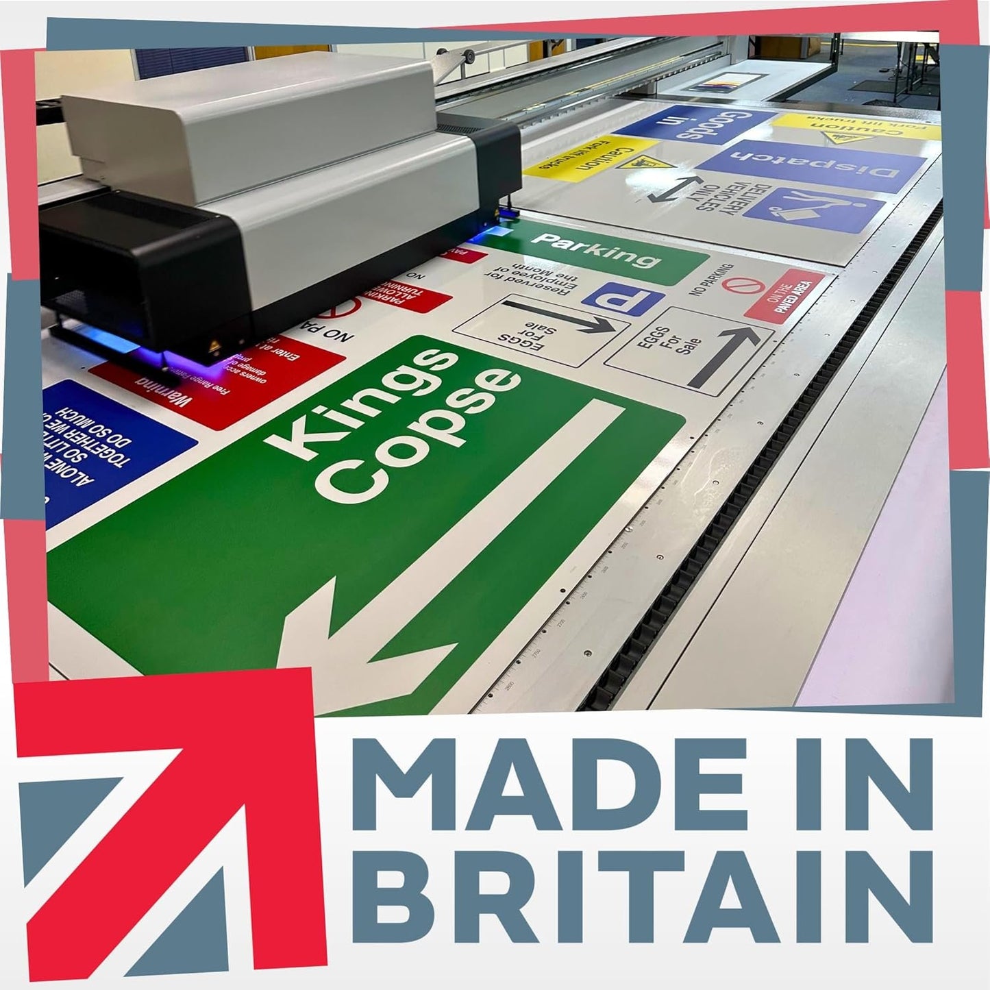 V Safety Longer Term Health Hazards 100 x 100 mm – 1 mm cartello di sicurezza in plastica rigida