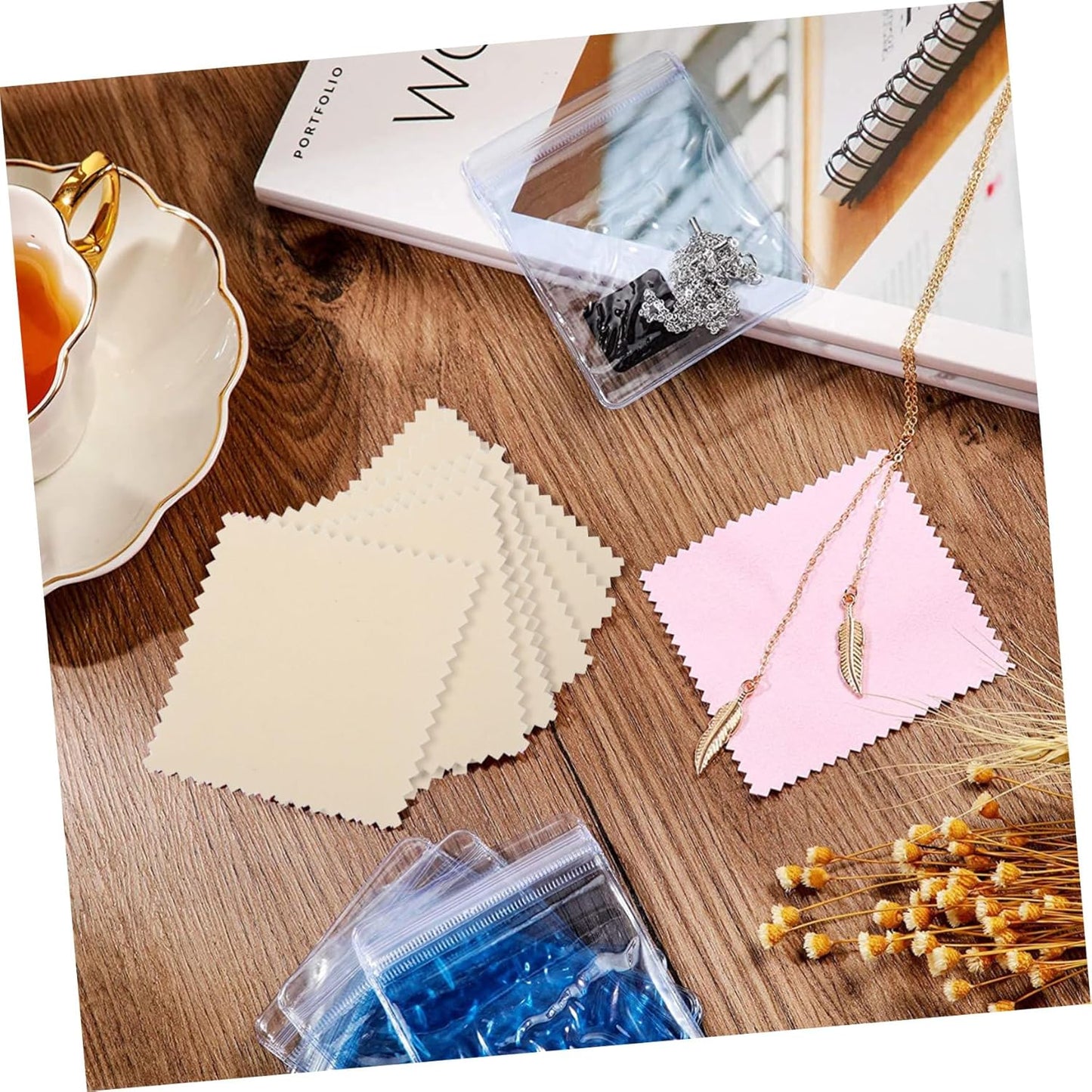 FRCOLOR Silver Wiping Cloth Cleaning Cloths Dusters for Cleaning Gold Polishing Cleaner Car Washing Kit Jewelry Tarnish Cleaner Microfiber Cloth for Cars Silver Jewelry Cleaner