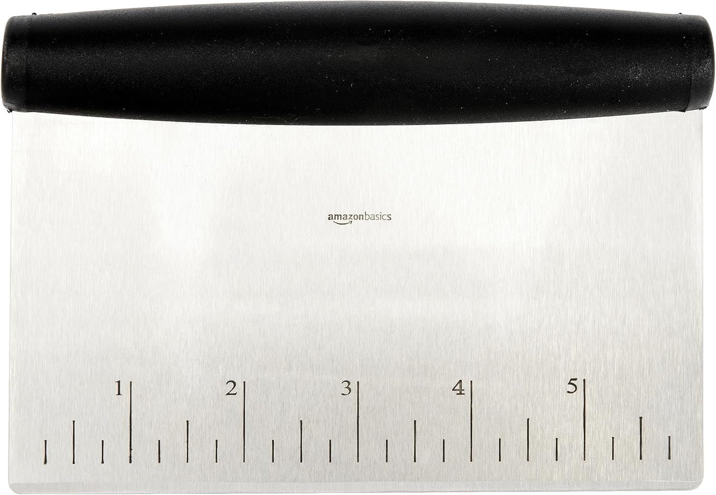 Amazon Basics Multi-Purpose Stainless Steel Bench Scraper and Chopper