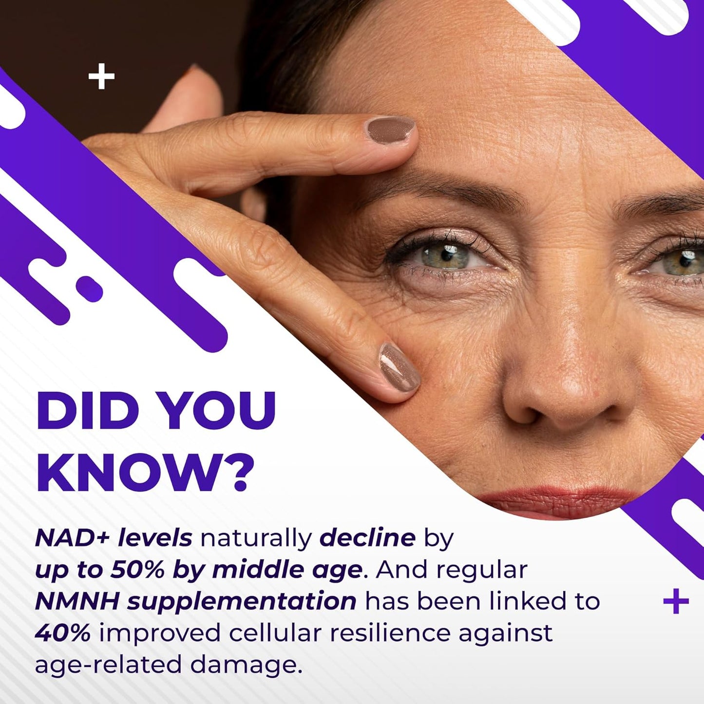 High Potency NMNH with Resveratrol, Quercetin, Green Tea, Milk Thistle, Turmeric & Rhodiola Rosea – Supports Cellular Wellness & Anti-Aging* – Made in The USA