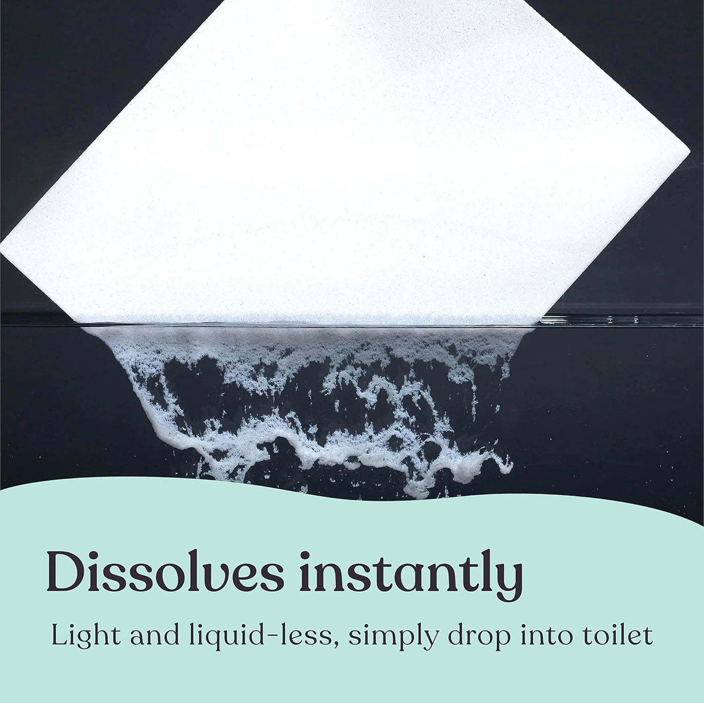 Lazy Coconuts Toilet Bowl Cleaner Strips - 60 Cleans, Plastic-free, Dye-free, With Lemon Essential Oil