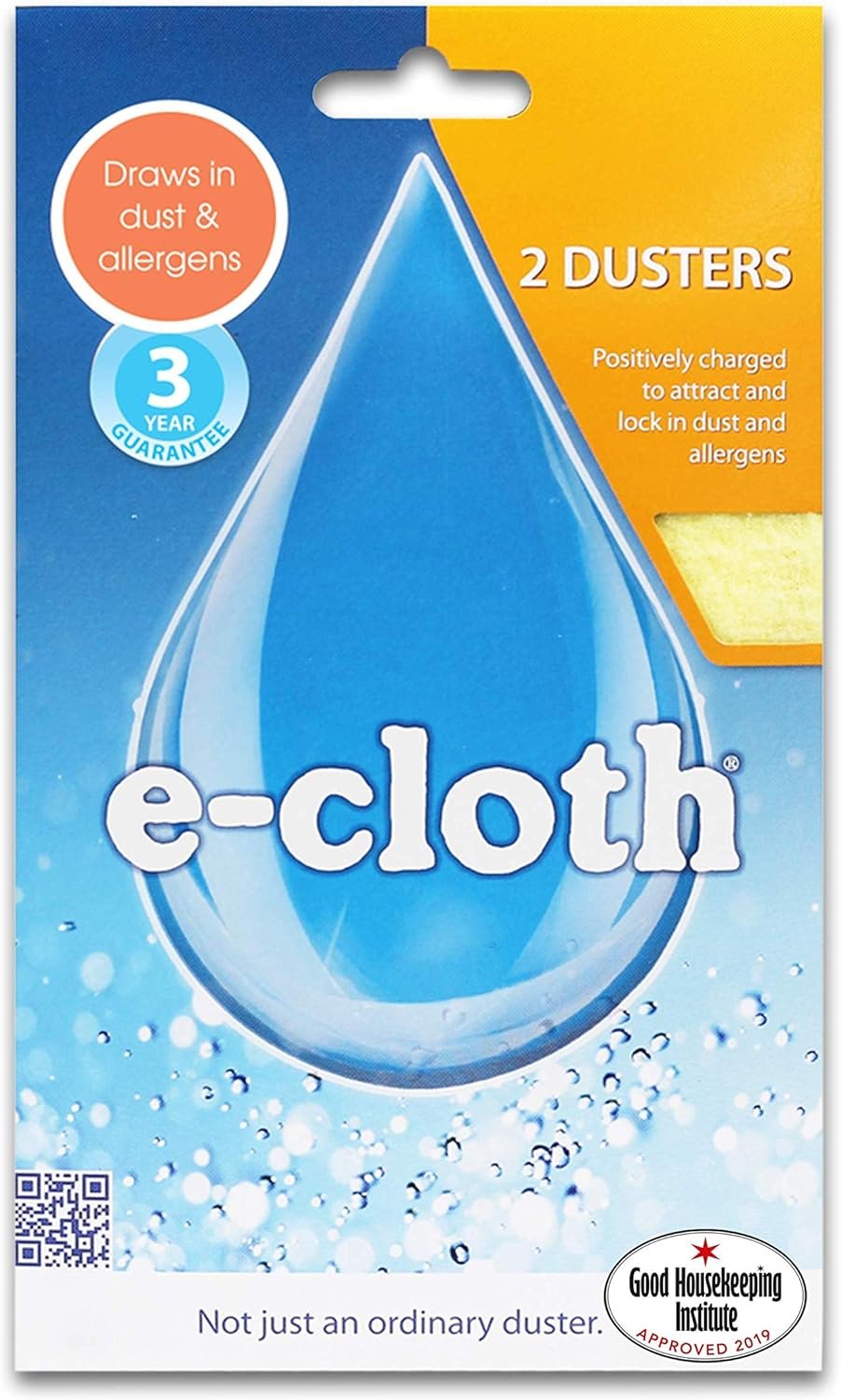E-Cloth Microfiber Dusting Cloth, 2 Count