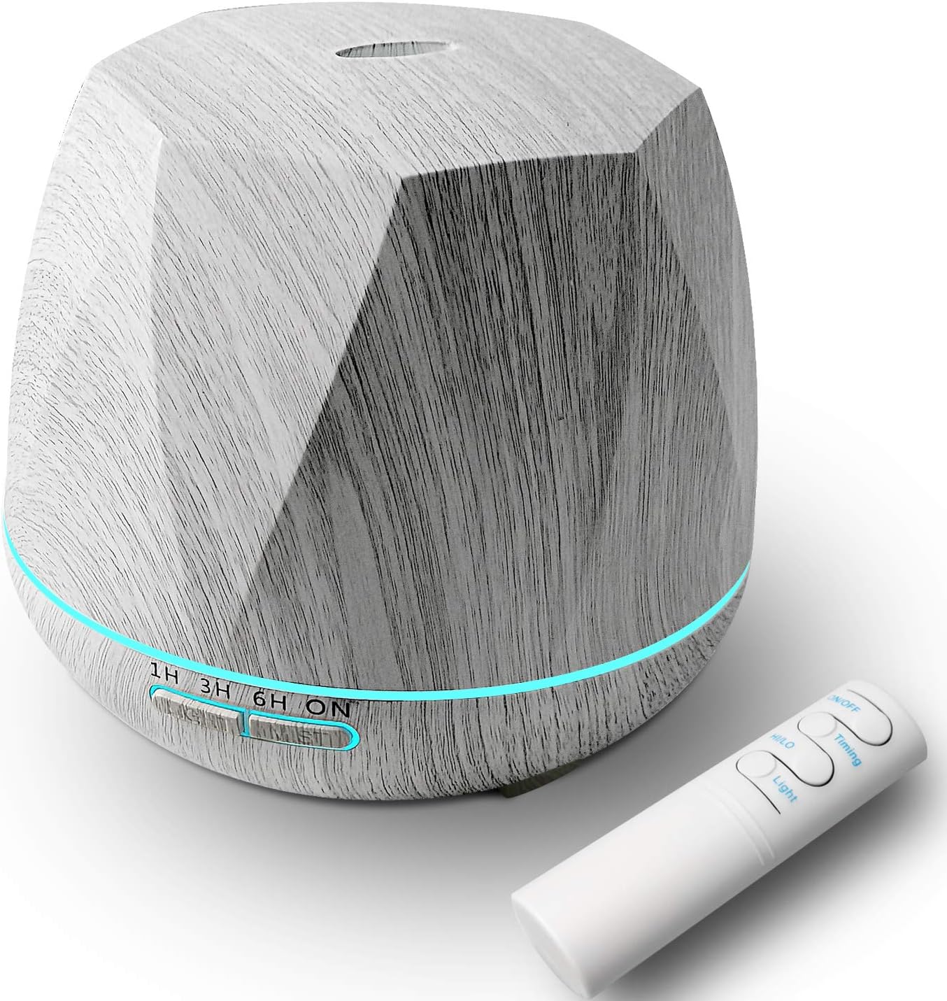 Aromatherapy Essential Oil Diffuser 550ml Ultrasonic Diffusers Cool Mist Air Humidifier with Remote Control 7 Colors LED Lights and Waterless Auto Shut-Off Timer for Home Bedroom Room Office
