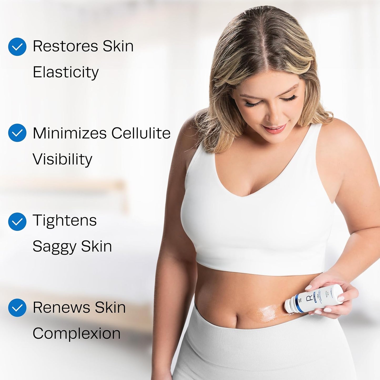 Hot Vita Retinol Body Toner – Nighttime Anti-Aging & Anti-Cellulite Formula with Natural, Skin-Safe Ingredients to Tighten Skin, Smooth Complexion & Enhance Radiance