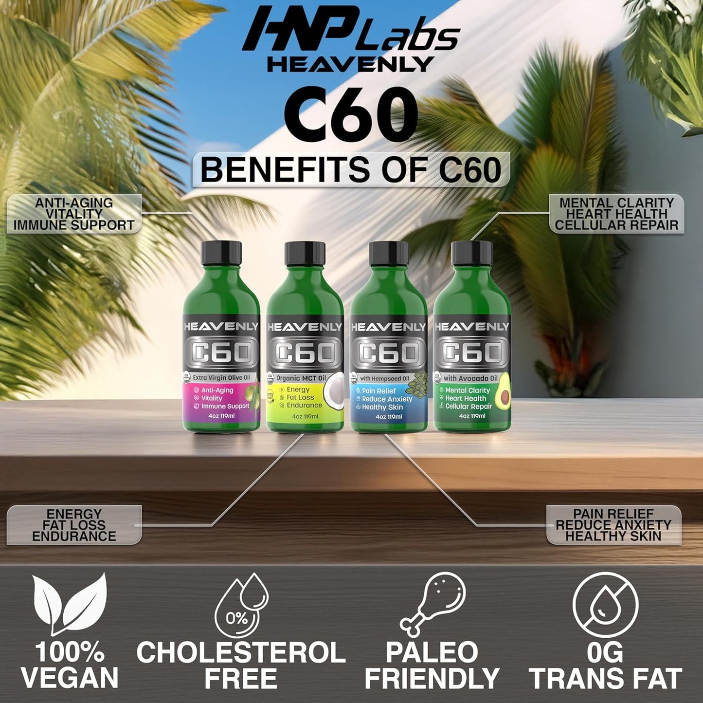 C60 Organic Hemp Seeds Oil - 99.99% C60, Food-Grade Supplement for Longevity & Wellness - 80mg C60 Organic Hemp Oil Boost Vitality, Anti-Aging Formula for Radiant Skin Lab-Tested for Purity