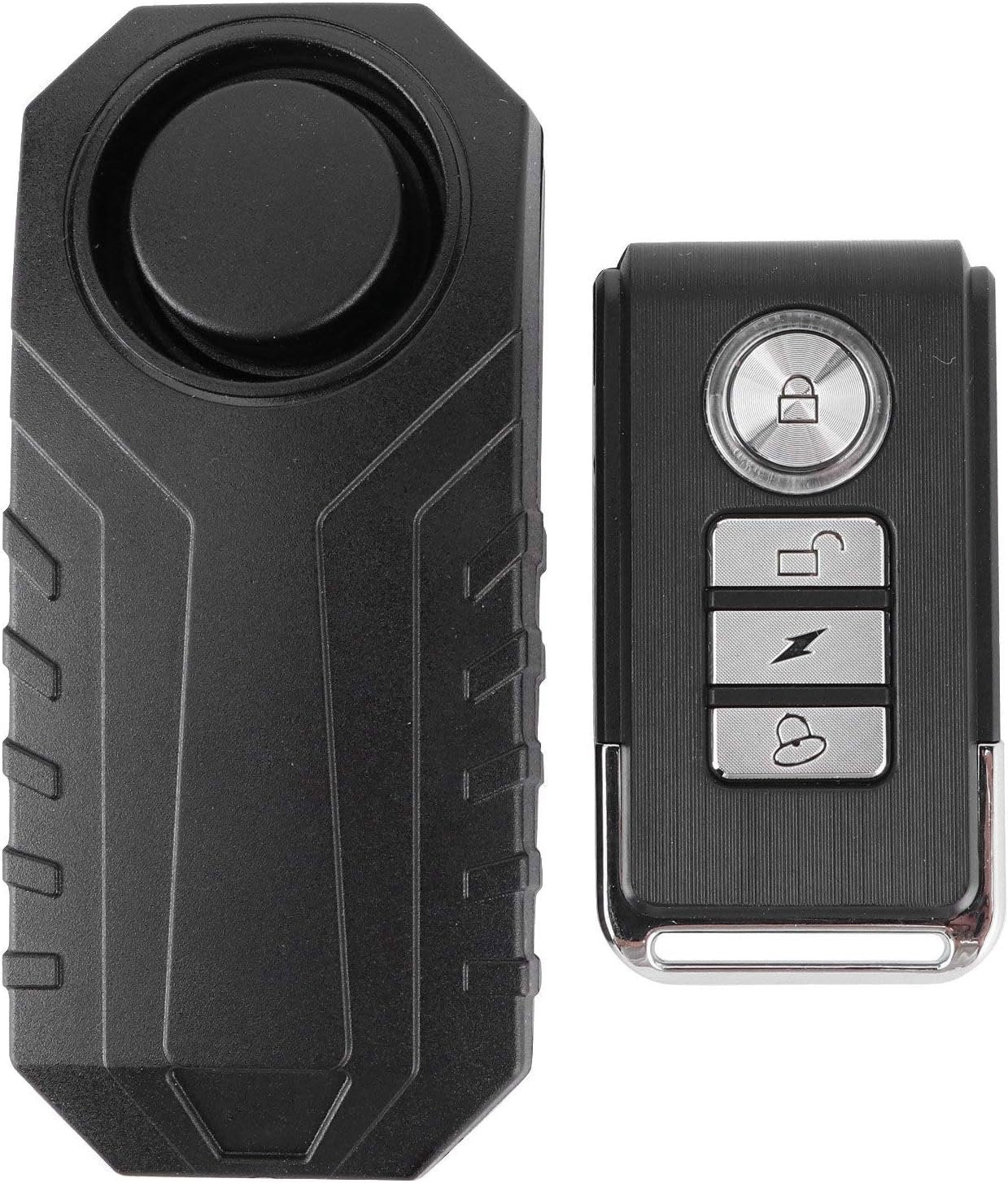 Wireless Bike Security Vibration System 113dB Remote Control Alarm for Motorcycles Luggage