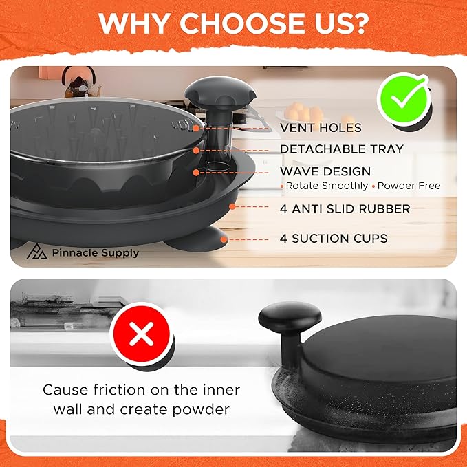Chicken Shredder Tool with Suction Cups, Tongs & Cleaning Brush - Large 12" Meat Shredder Tool with Anti-Slip Base - Efficient Chicken Breast Shredder - BPA Free Food Shredder - Pulled Pork Shredder