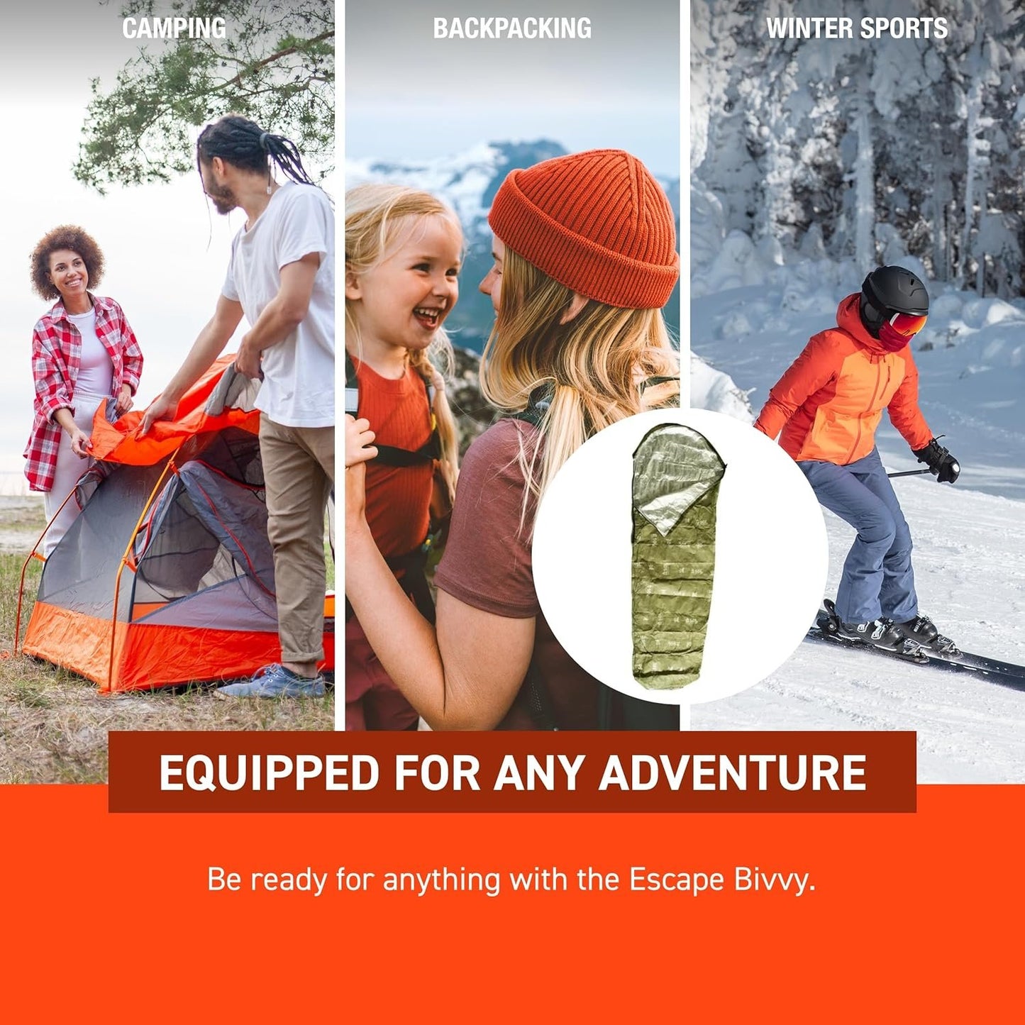 Escape™ Bivvy with Hood - Green