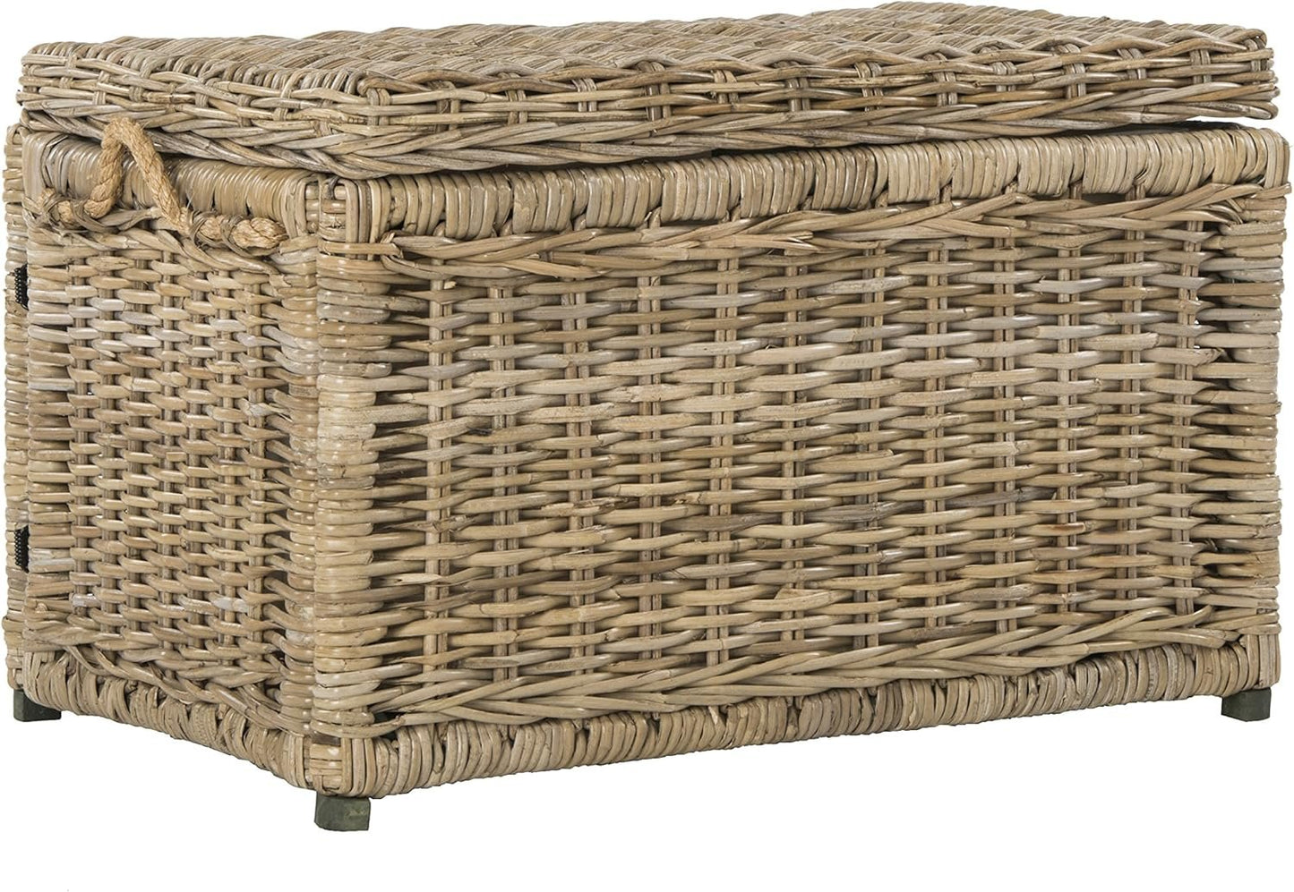 happimess Jacob 30" Wicker Storage Trunk, Natural