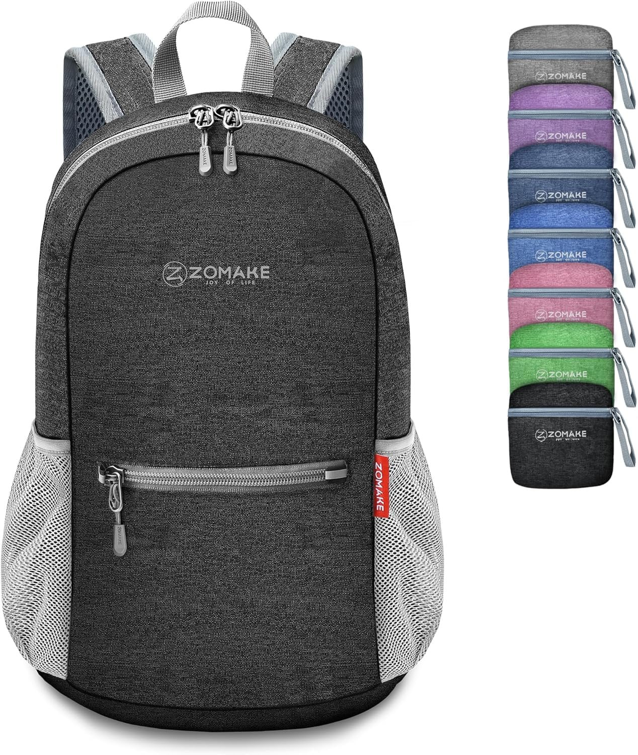 ZOMAKE 10L Travel Backpack - Lightweight Folding Backpacks, Small Hiking Daypack for Camping Outdoor Walking Cycling Holiday