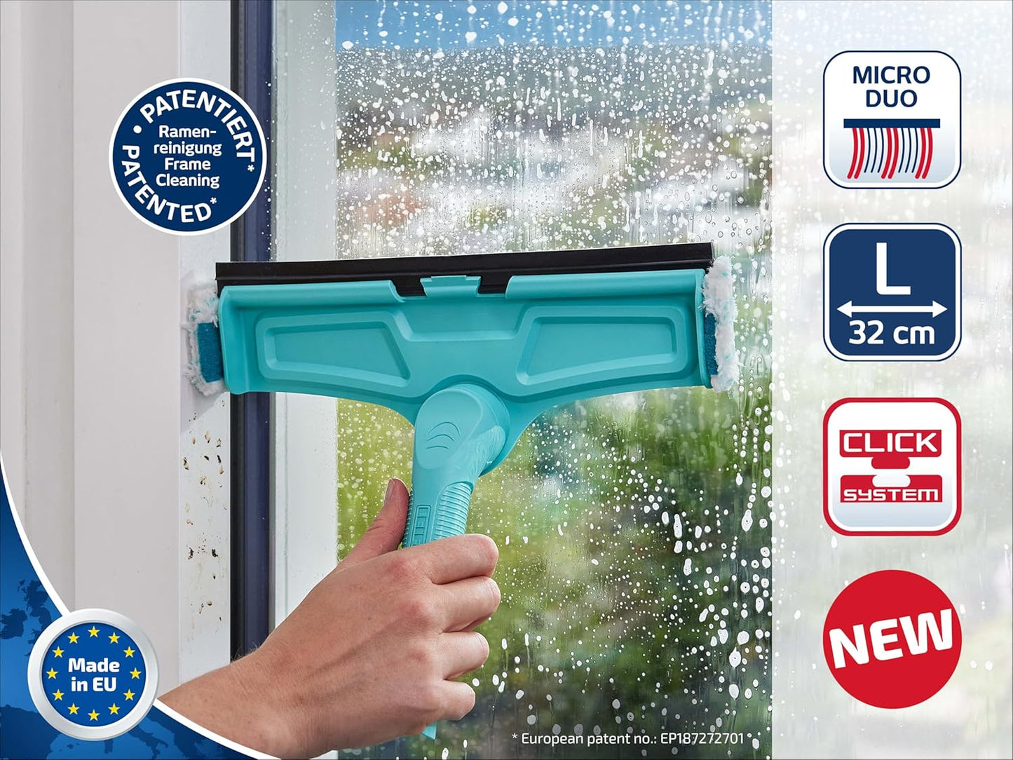 Leifheit Window Wiper W&F Cleaner L micro duo
