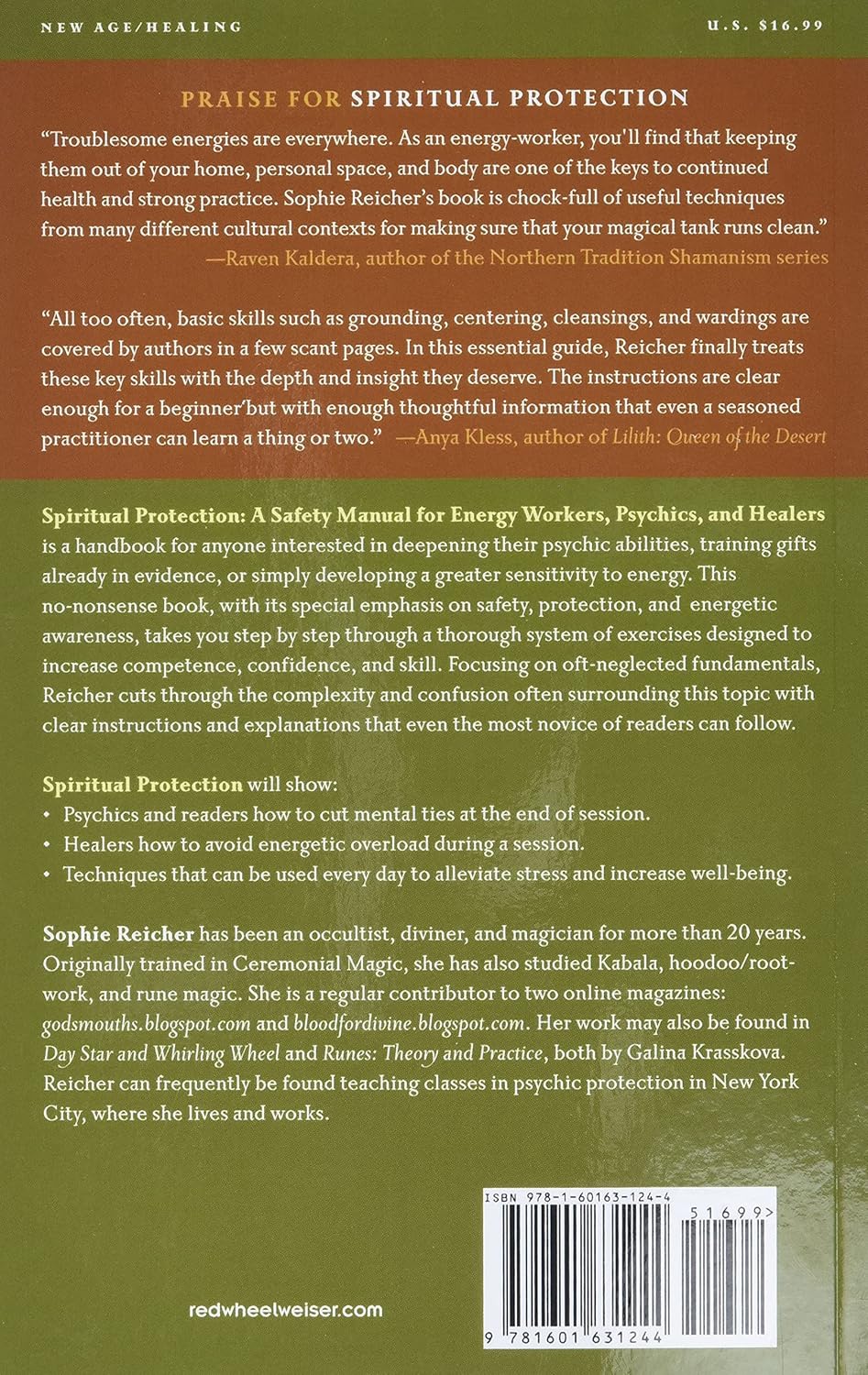 Spiritual Protection: A Safety Manual for Energy Workers, Healers, and Psychics