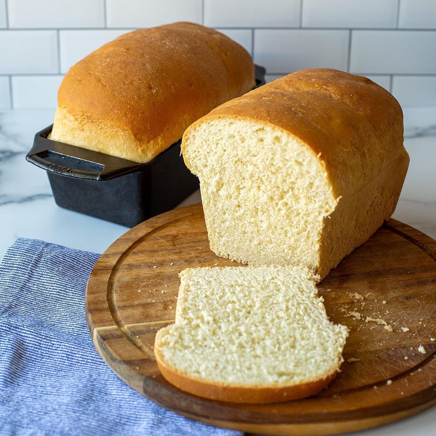 Lodge Cast Iron 2 Piece Loaf Pan Set