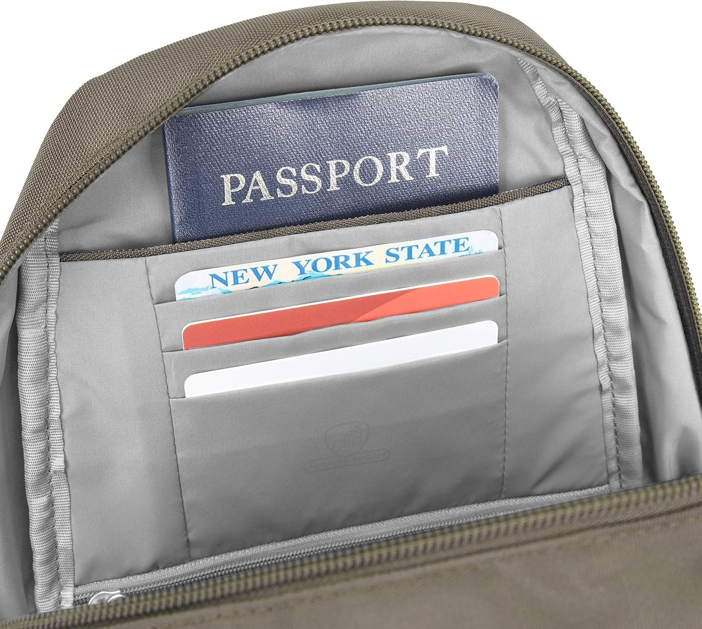 Travelon Classic Sling Bag, Nutmeg, Travelon Anti-theft Classic Sling Bag