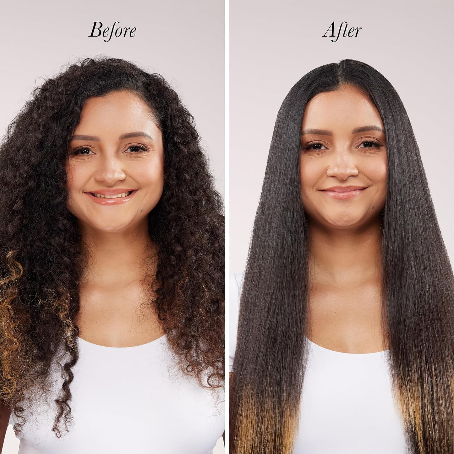 L'ANGE HAIR Le Duo Grande 360° Airflow Styler | 2-in-1 Curling Wand & Titanium Flat Iron Professional Hair Straightener and Curler with Cooling Air Vents to Lock in Style | Adjustable Temp (Blush)