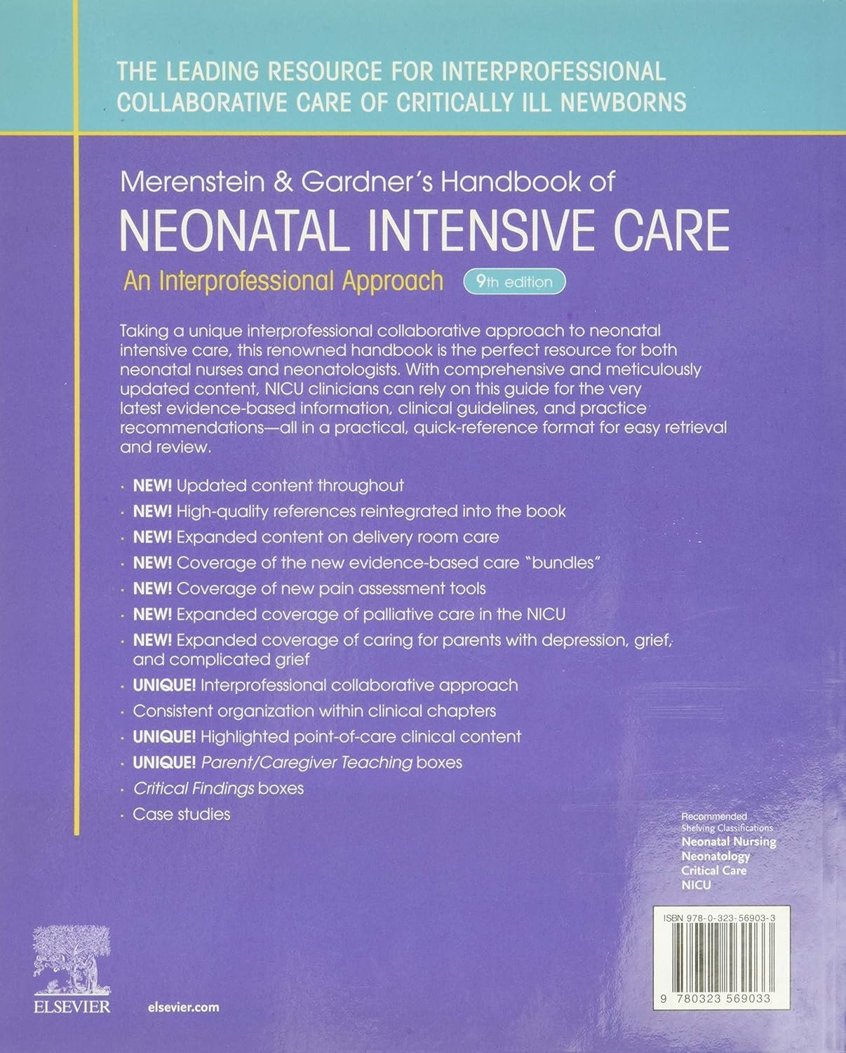 Merenstein & Gardner's Handbook of Neonatal Intensive Care: An Interprofessional Approach