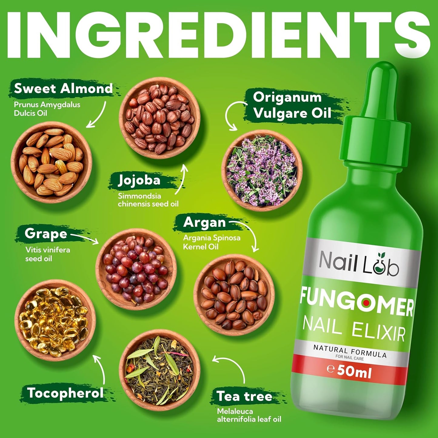 Premium Toenail Fungus Treatment Extra Strength - 50ml - Contains Melaleuca Alternifolia Leaf Oil (Tea Tree), Nail Fungus Treatment Extra Strength for Fingernails - Free 3ml Fungus Pen
