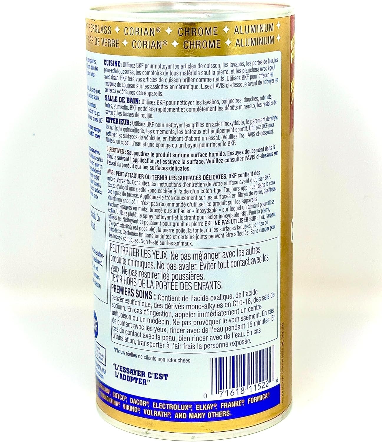 Bar Keepers Friend Cleanser Powder 425gr
