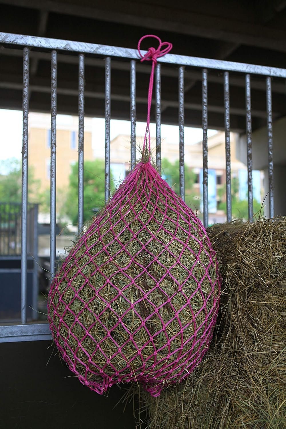 T Teke Classic Slow hay Feeder hay nets, 40" Length with 2" Holes, Horse Supplies hay Bags for Horses, Goat Feed