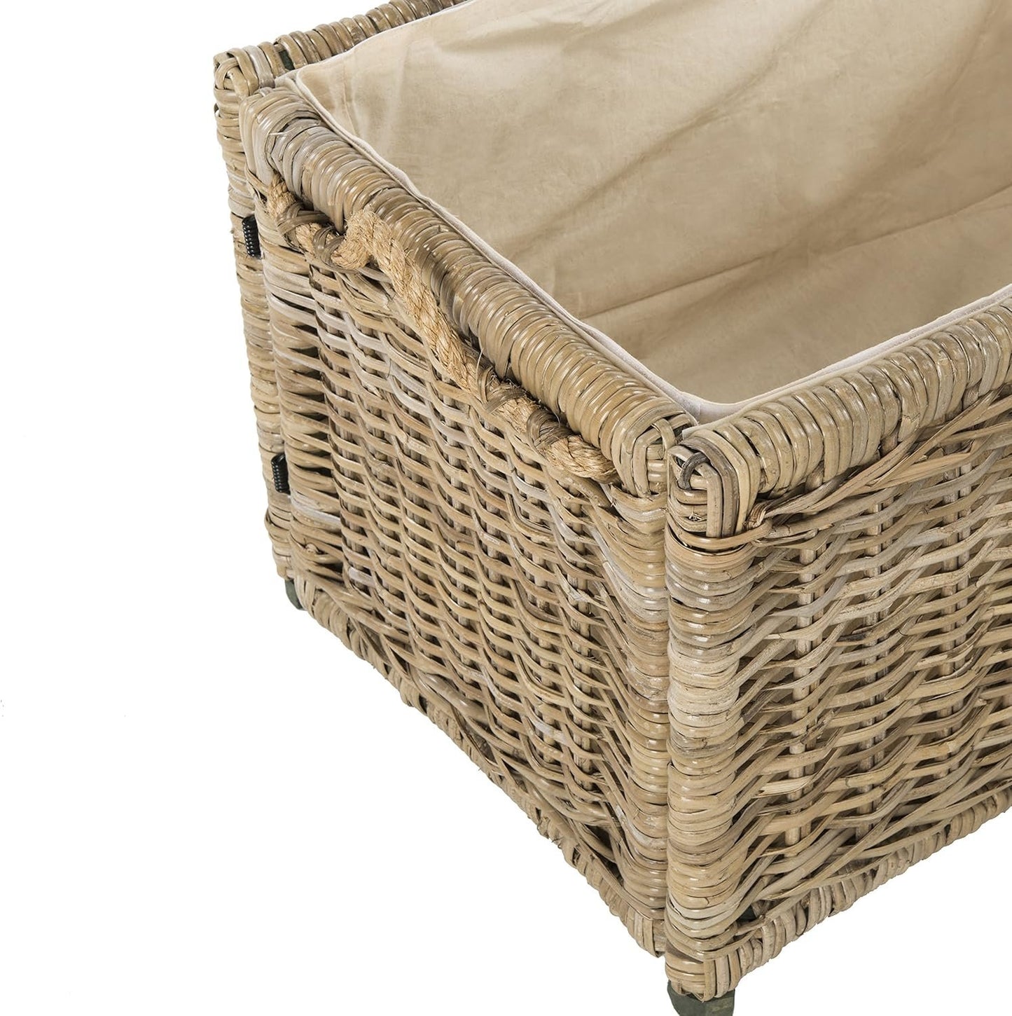 happimess Jacob 30" Wicker Storage Trunk, Natural