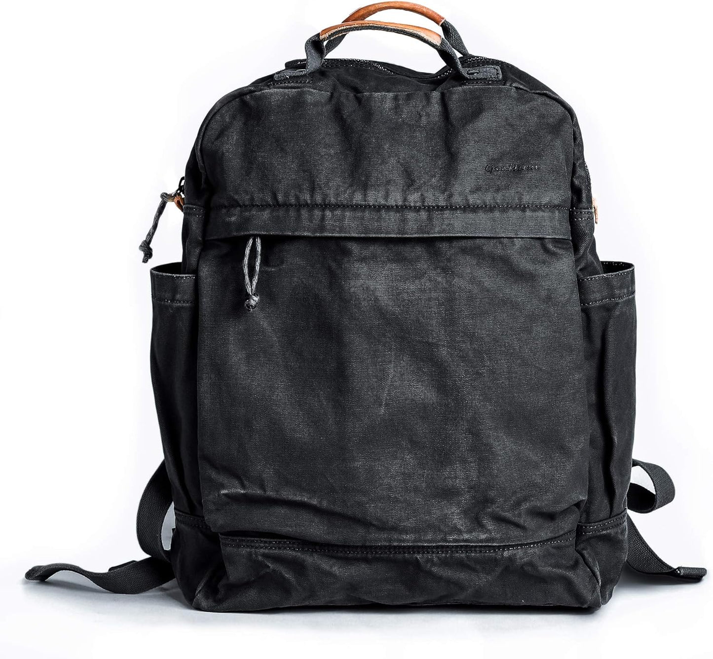 Gootium Canvas Backpack - Vintage Style Cloth Bag Men's Casual Daypack Laptop Outdoor Travel Rucksack