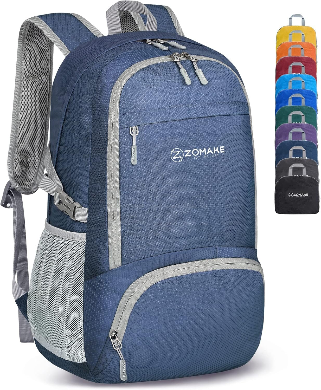 ZOMAKE Foldable Backpack - Lightweight Folding Packs 30L, Packable Hiking Daypack for Travel Outdoor Camping