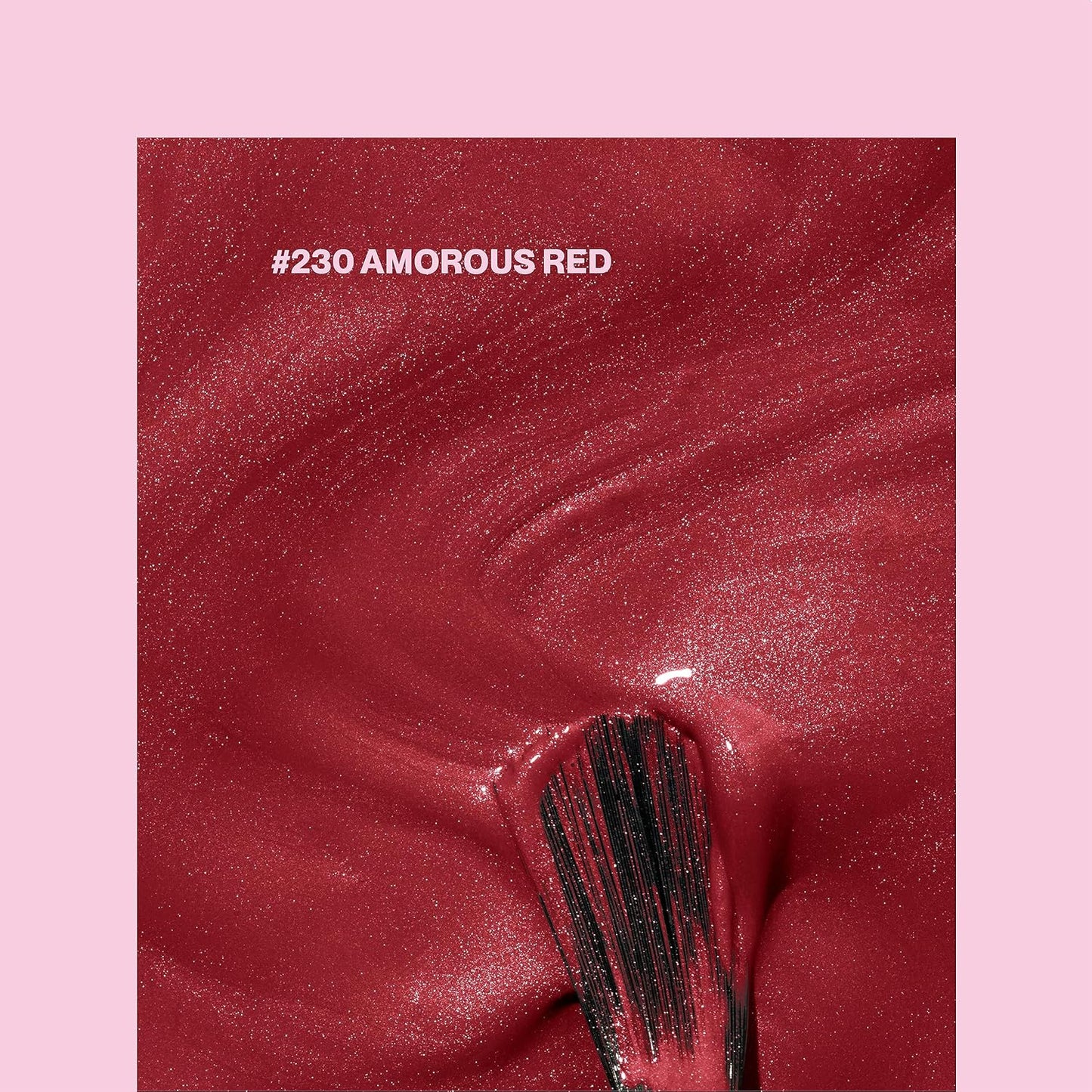 Pink Gellac UV Gel Nail Polish – 230 Amorous Red 15 ml – Long Lasting Shellac Nail Polish Red – UV Gel Nail Polish – UV Lacquer for Nails in Salon Quality – UV Nail Polish Made in Holland