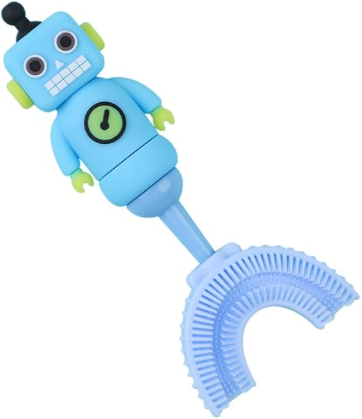 Baby Bucket U-shaped Toothbrush for Children- 2 To 7 Years