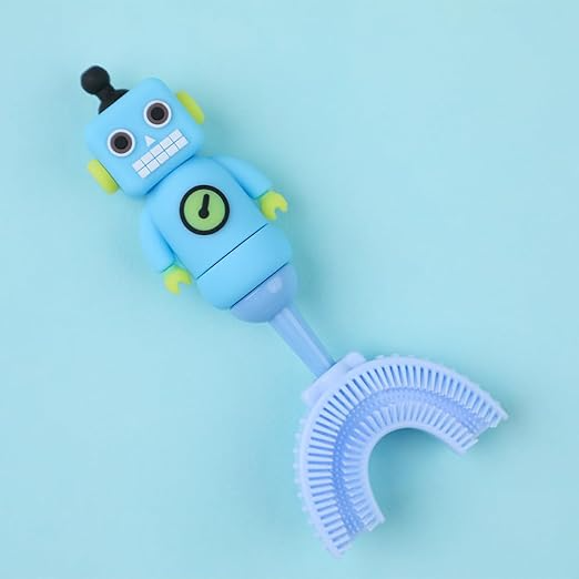 Baby Bucket U-shaped Toothbrush for Children- 2 To 7 Years