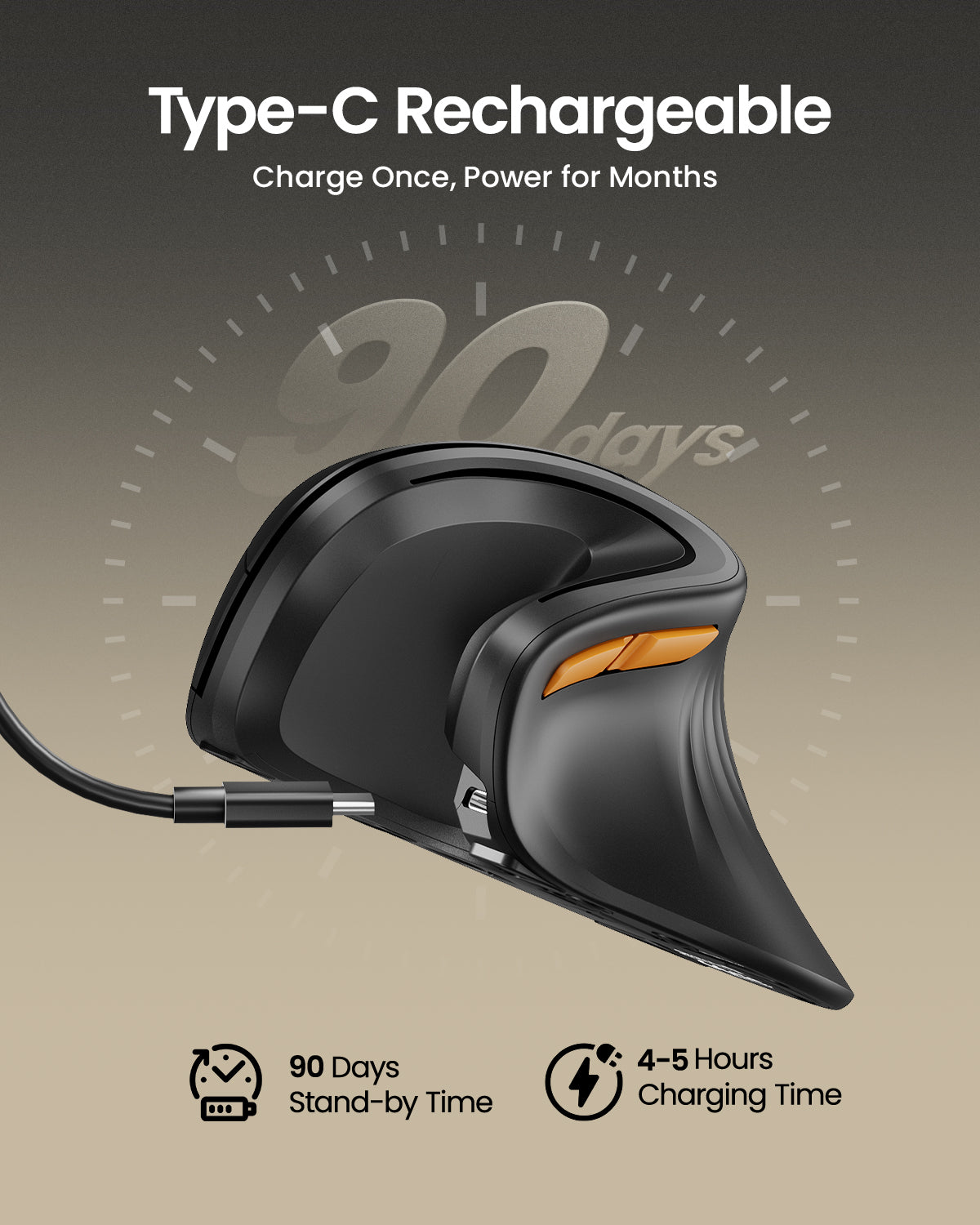 Ergonomic Vertical Mouse