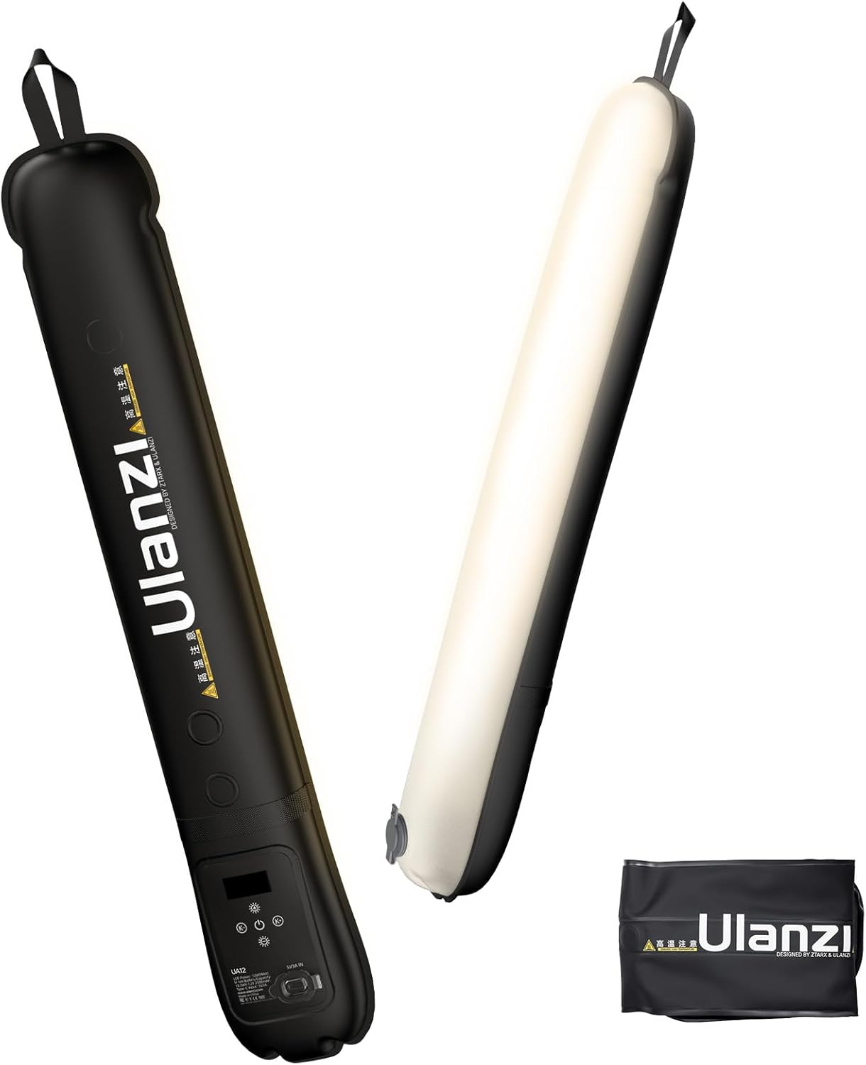Inflatable Tube Light, Foldable LED Video Light for Photography