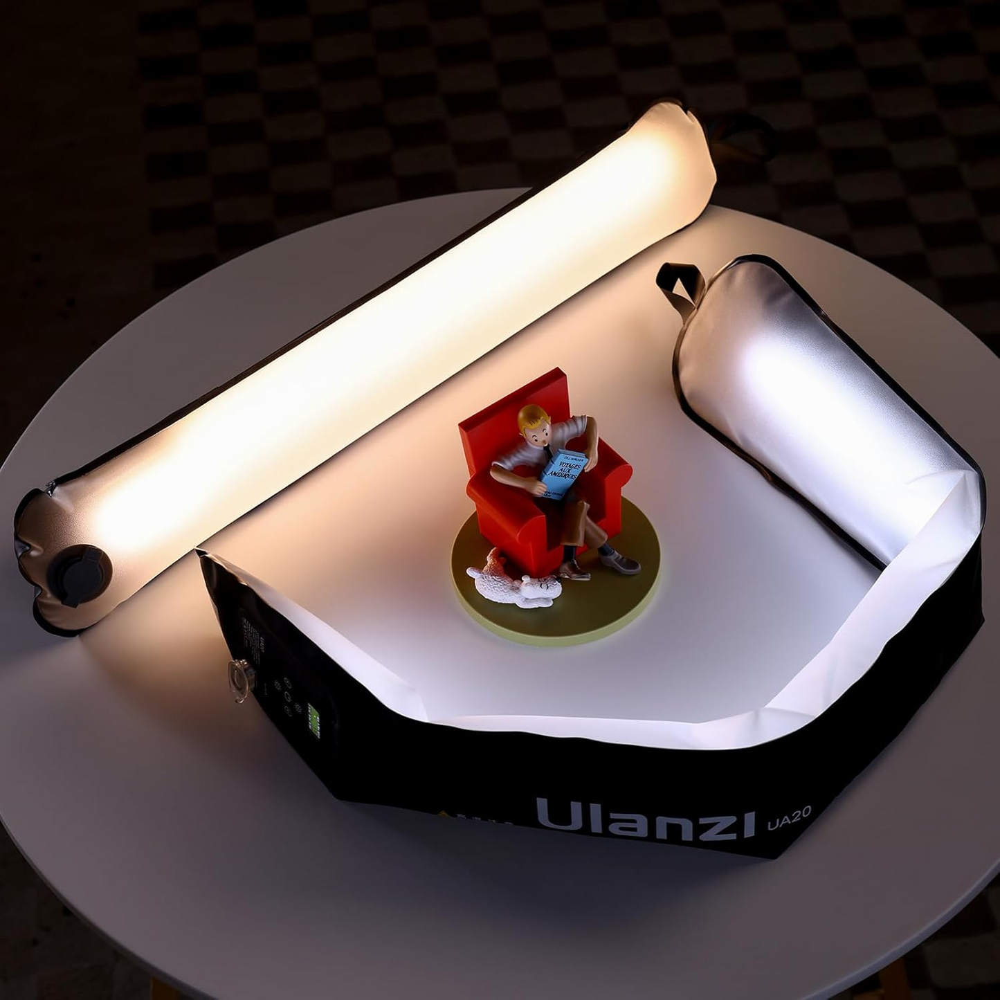 Inflatable Tube Light, Foldable LED Video Light for Photography