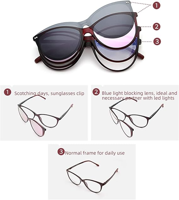 Magnetic Clip on Sunglasses