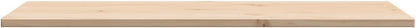 Rettangolare Pine Wood Dining Table Top Replacement, 90 x 40 x 1,7 cm, Brown Coffee Table for Restaurant & Home, Versatile Auxiliary Tavolo, Solid Wood Surface