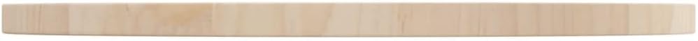 Solid Pine Wood Round Tabletop Ø60 x 2.5cm - Durable Dining, Coffee & Garden Table Surface - Perfect for Home Decor & Outdoor Use