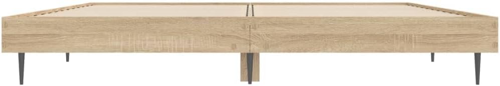 Lechnical Giroletto Rovere Sonoma 140x190 cm in Legno Multistrato,Mobili,Letti e Accessori,Letti e telai per Letti