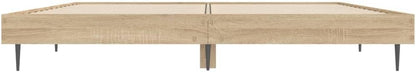 Lechnical Giroletto Rovere Sonoma 140x190 cm in Legno Multistrato,Mobili,Letti e Accessori,Letti e telai per Letti