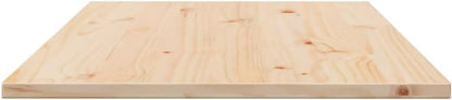 Rettangolare Dining Table Top Replacement, 200 x 100 x 1,7 cm, Set di 4, marrone solido pino legno, tavolino da caffè, tavolo a terra, durevole, stilish, Home Furniture