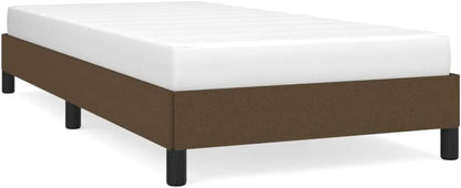 Lechnical Giroletto Marrone Scuro 90x200 cm in Tessuto,Mobili,Letti e Accessori,Letti e telai per Letti
