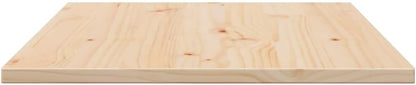 Replacement Dining Table Top, 141 x 80 x 1,7 cm, Set di 3, Rettangolare Wood Tabletop for Coffee Table, Ristorante, Bar Tavolo, Pine Wood, Brown, Versatile Side Table