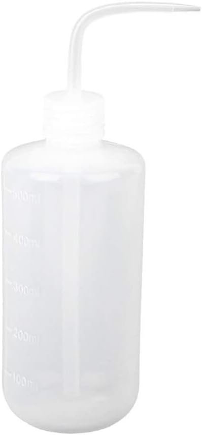 Lightweight Plant Watering Bottle Reusable Plastic Squeeze Bottle Curved Nozzle Watering Bottle for Garden Plants Feeding Plant 1Pcs 500Ml New Released