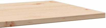 Replacement Dining Table Top, 50 x 50 x 1,7 cm, Square Coffee Tavolo, Tavolo da ristorante, uso commerciale, solido legno di pino, marrone, ideale per cenare Rooms and Cafes
