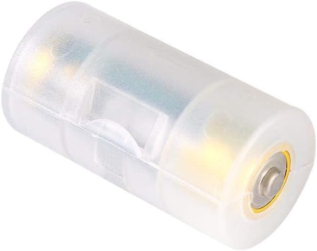 Socobeta 4 PZ Convertitore di Batteria 5 a 2 AA a C Convertitore di Batteria da AA a C