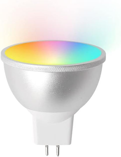 MR16 12V Smart WiFi Bulb, Smart LED Light Bulb 5W RGBCW Dimmable Spotlighting Smart Life App Alexa Google Home Voice Control (1)