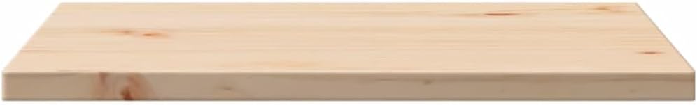 Replacement Dining Table Top, 50 x 50 x 1,7 cm, Square Coffee Tavolo, Tavolo da ristorante, uso commerciale, solido legno di pino, marrone, ideale per cenare Rooms and Cafes