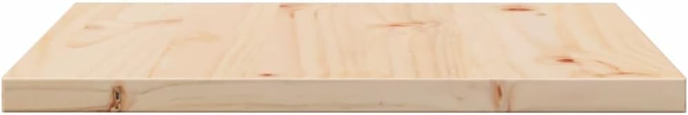 Homgoday Solid Pine Wood Square Tabletop 50 x 50 x 2,5 cm – Coffee Table Top, Dining Table Surface, Living Room Decor, Durable and Stylish Furniture Piece