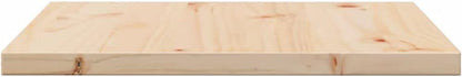 Homgoday Solid Pine Wood Square Tabletop 50 x 50 x 2,5 cm – Coffee Table Top, Dining Table Surface, Living Room Decor, Durable and Stylish Furniture Piece