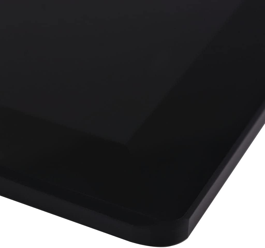 800 x 800 mm Tempered Glass Square Tabletop - Ideal for Dining, Coffee, Garden Tables - High Durability, Safe and Long Lasting for Home and Outdoor Use
