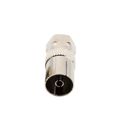 Poemtian 2 PCS F-Type Male to TV9.5 Female Adapter Cable TV Connector Set-top Box Adapter